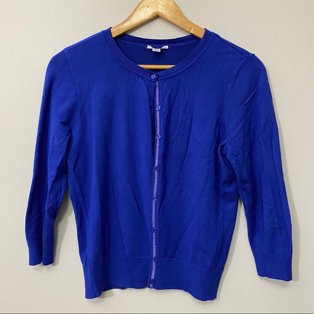 Blue Cardigan